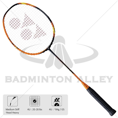Yonex Astrox 7 (AX7) 4UG5 Black Orange Badminton Racket