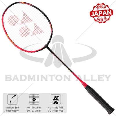 Yonex Astrox 77 (AX77) 4UG5 Shine Red Badminton Racket