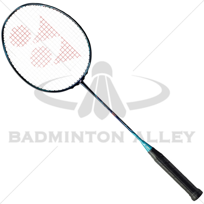 Yonex Nanoray GlanZ 4UG5 Navy Turquoise Badminton Racket