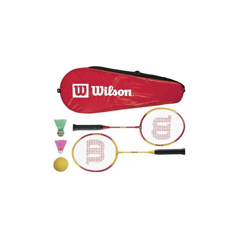 Wilson Tour Badminton Set Red