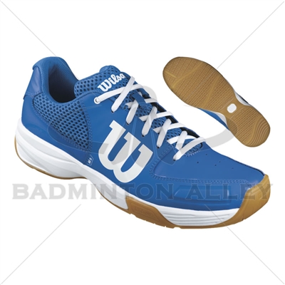 Wilson Storm Blue White Badminton Shoes