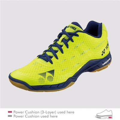 Yonex Power Cushion Aerus MX Bright Yellow Men Badminton Shoes