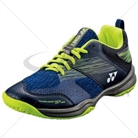 Yonex Power Cushion 37 Wide Navy Yellow Badminton Shoes
