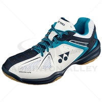 Yonex Power Cushion SHB-35EX White Sky Blue Badminton Shoes