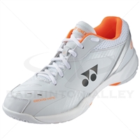 Yonex SHB-65X3 White Orange Badminton Shoes