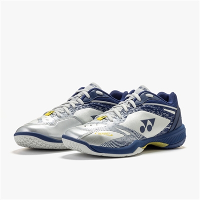 Yonex SHB-65Z4VAM Men Silver Navy Viktor Axelsen Badminton Shoes SHBVAZM