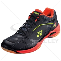 Yonex SHB-65ZM Black Bright Red Badminton Shoes