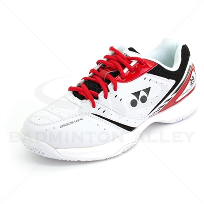 Yonex Power Cushion SHB-28EX White Red Badminton Shoes