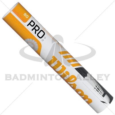 Wilson Pro 80 (Speed 77) Tournament Grade Feather Shuttlecock
