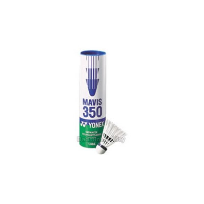 Yonex Mavis 350 White (Medium Speed) Nylon Shuttlecock