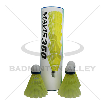 Yonex Mavis 350 Yellow (Medium Speed) Nylon Shuttlecock