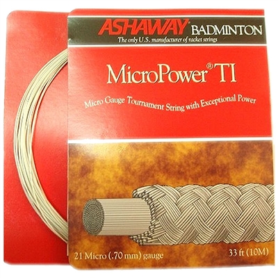 Ashaway MicroPower Ti Badminton String
