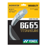 Yonex BG-65 Ti (Titanium) Badminton String