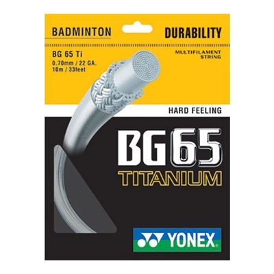 Yonex BG-65 Ti (Titanium) Badminton String