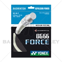 Yonex BG-66 Force (BG66F) White Badminton String