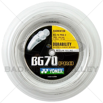 Yonex BG-70 200m Reel Badminton String