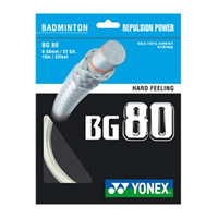 Yonex BG-80 WHITE Badminton String