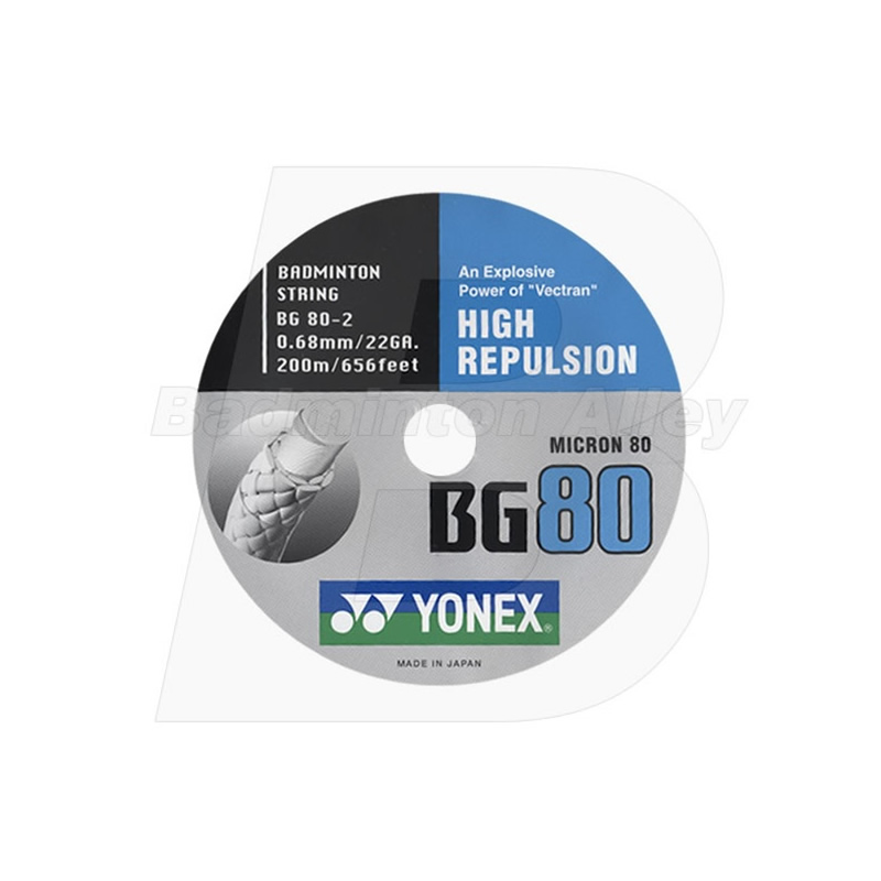 Yonex BG-80 200m Reel Badminton String
