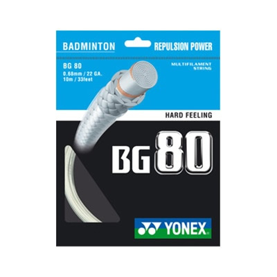 Yonex BG-80 WHITE Badminton String
