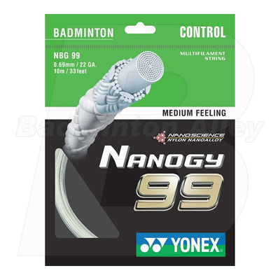 Yonex Nanogy 99 (NBG99) 0.69mm Badminton String