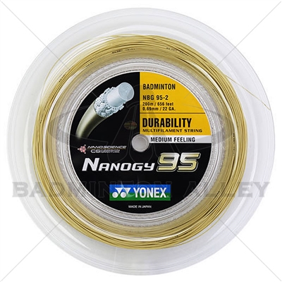 Yonex Nanogy 95 (NBG-95) 200m Reel Badminton String