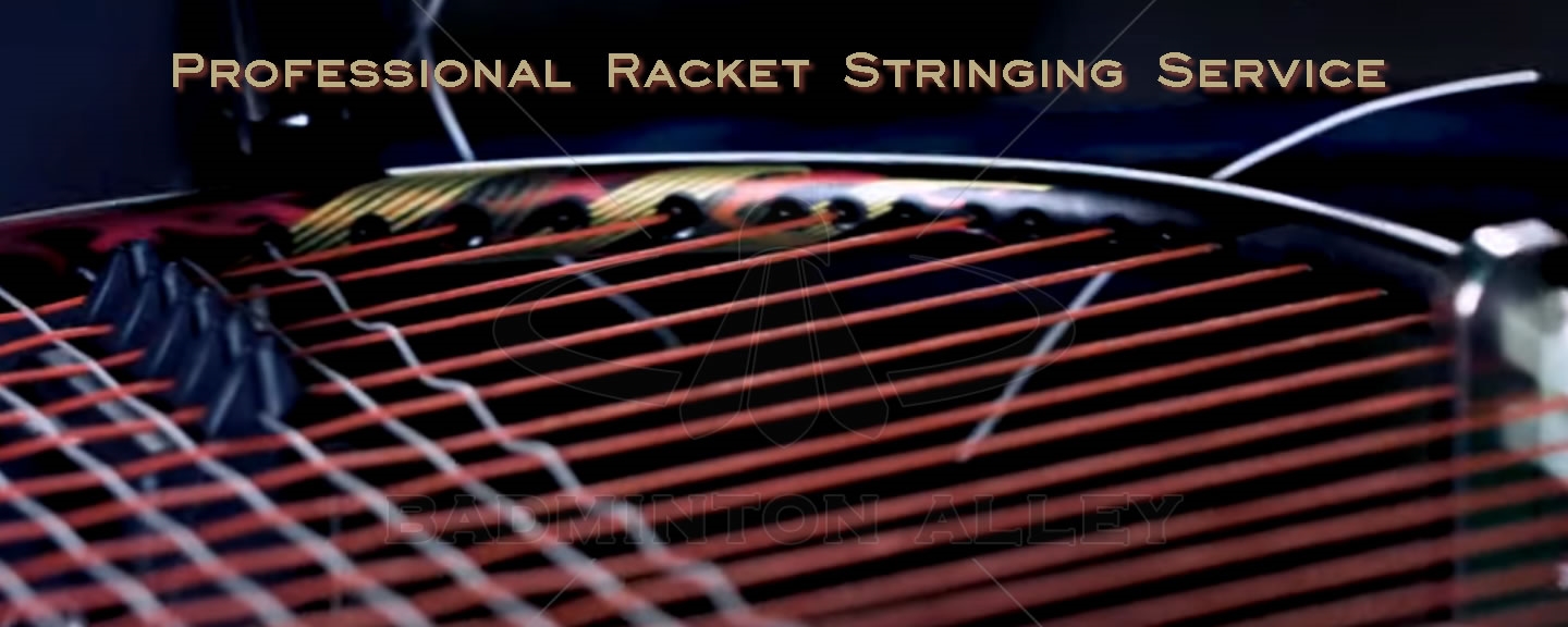 Badminton Racket Stringing Service with ONLINE PURCHASE RACKET